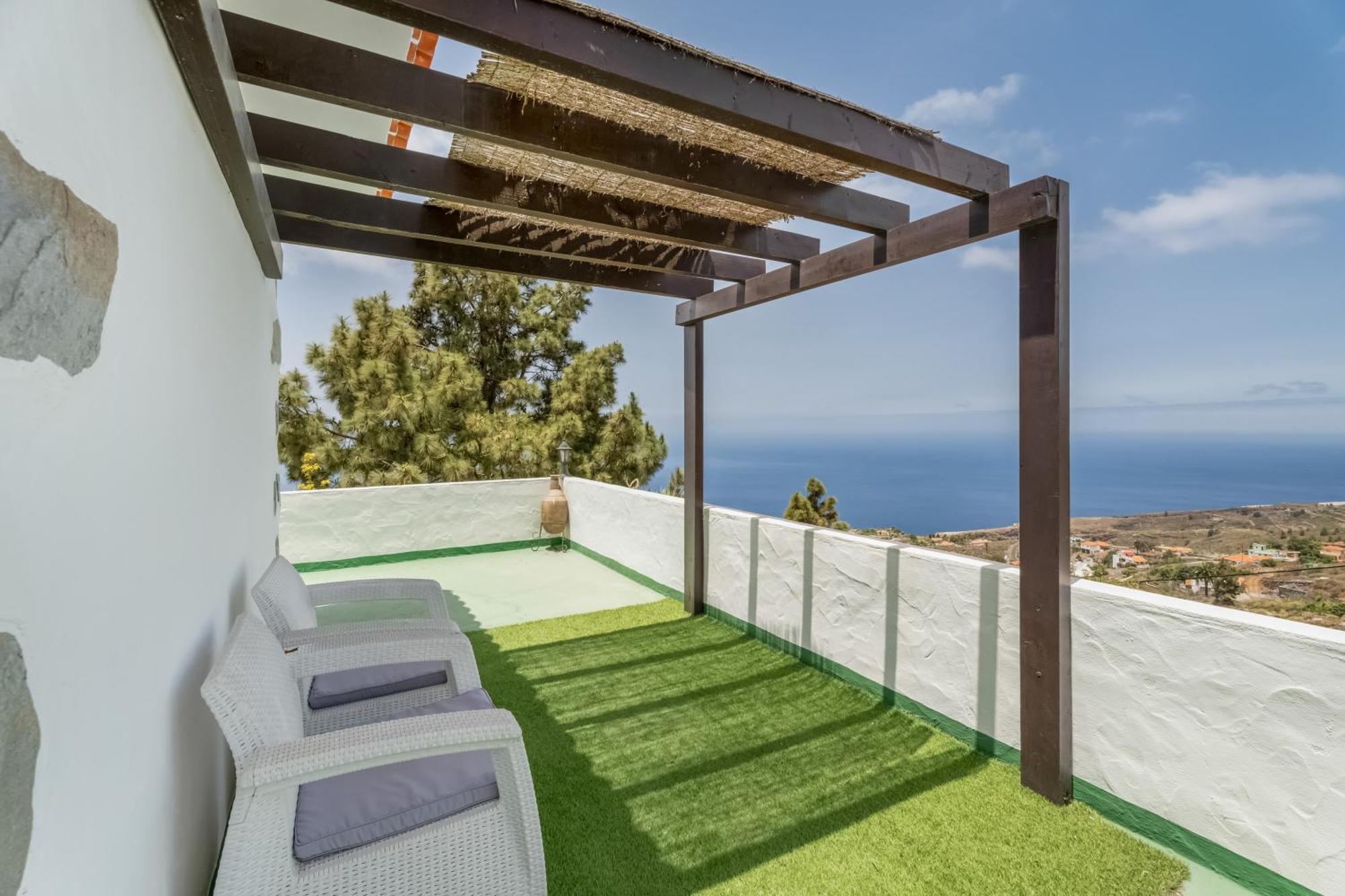 Casa Juliana Tijarafe Villa Kültér fotó