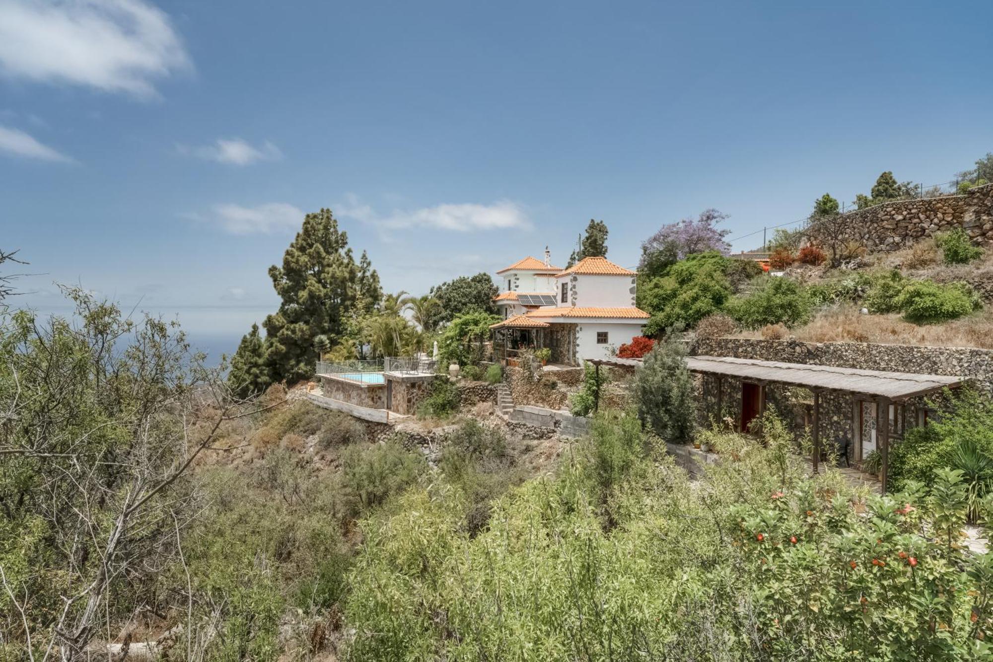 Casa Juliana Tijarafe Villa Kültér fotó